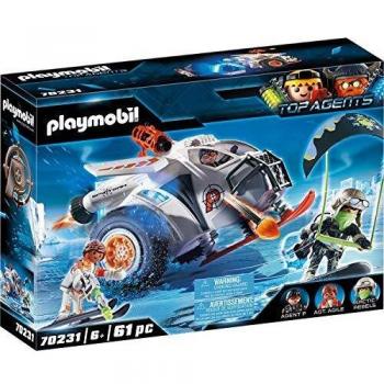 PLAYMOBIL Top Agents 70231 Planeador de Nieve
