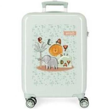 Enso Maleta de Cabina Rígida 55 cm Verde