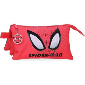 Estuche Escolar Marvel Spiderman Rojo
