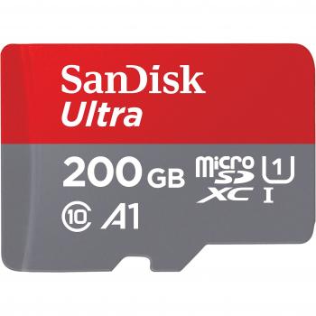 SanDisk Ultra 200 GB MicroSDXC + Adattatore